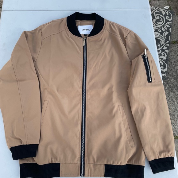 Spring New Men Zipper Bomber Jacket Men Casual Streetwear Hip Hop Slim Fit - Picture 9 of 14